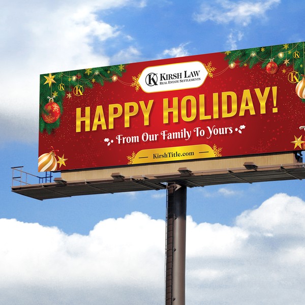 Happy Holiday Billboard 