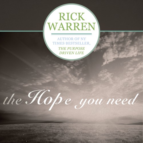 Design Rick Warren's New Book Cover Design réalisé par JonathanL56