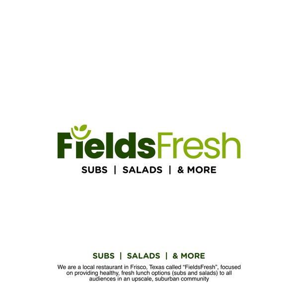 Fields Fresh Logo Design