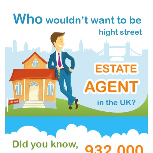Infographic...disruptive new business wants to shake up the property market in UK Design by DreamMaster