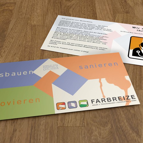 Proposta di design per un contest della categoria Cartolina, volantino o stampa realizzata da Lukicraft