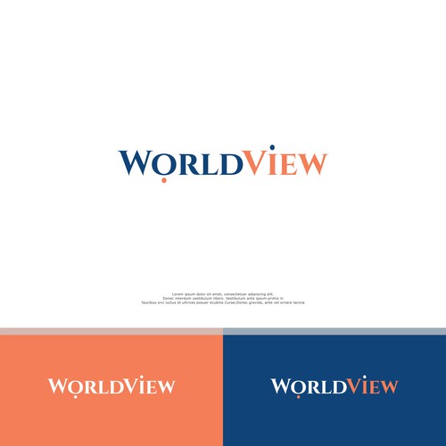 WorldView Magazine Logo Design by Young Creations