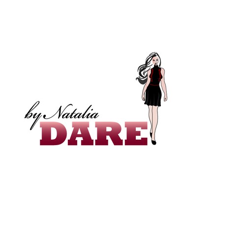 Logo/label for a plus size apparel company Design by Tocka
