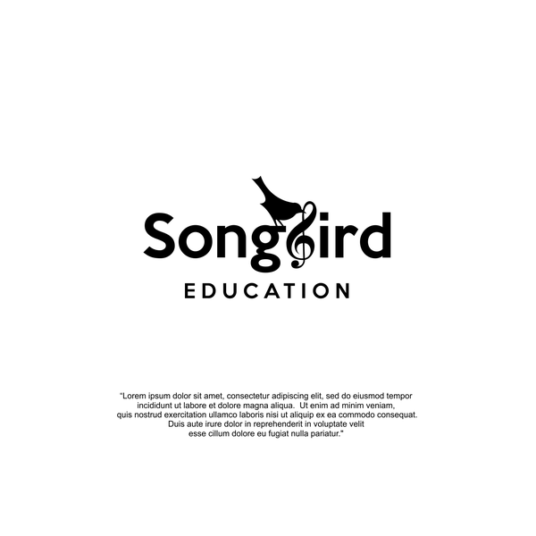 Design realizzato da Lera Design intitolato "Songbird Education"