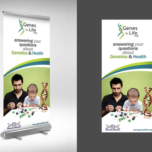 Create a conference poster for Genetic Alliance! Design by sougatacreative