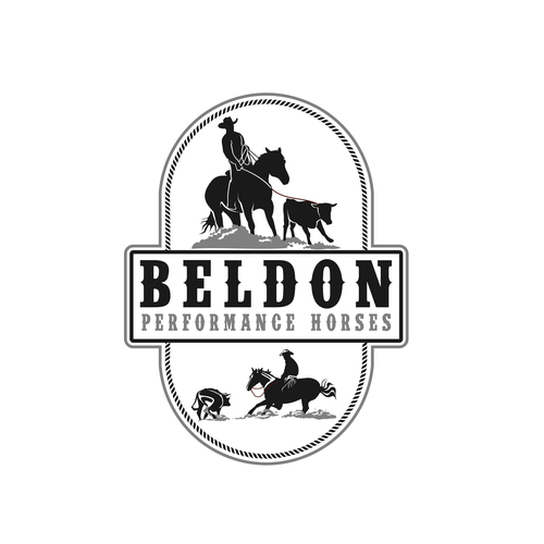 We need a logo for our high end performance horse business! Design by Rziko1