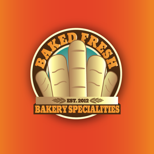 logo for Baked Fresh, Inc. Design by jjohnson_24