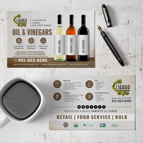 White Label Tradeshow POS Design by 99kreative