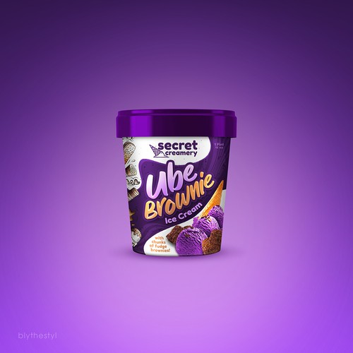 Ice Cream Packaging for Ube Ice Cream Design von marketingmaster