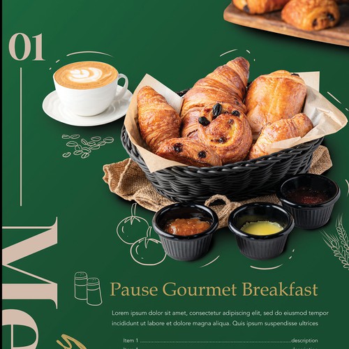 Best Menu Design Design by shiro_neko