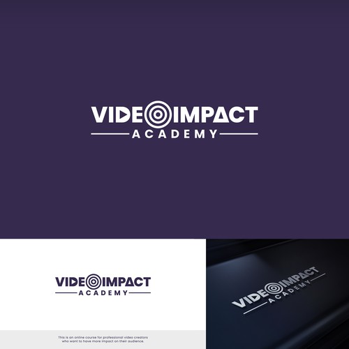 online video creator course logo Design by filipeandrecunha