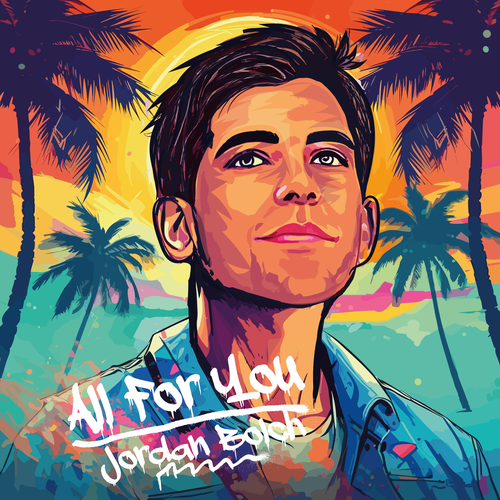 All For You Album Cover Artwork Design by DhiyaGraphic