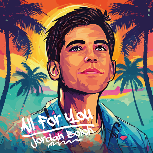 All For You Album Cover Artwork Diseño de DhiyaGraphic