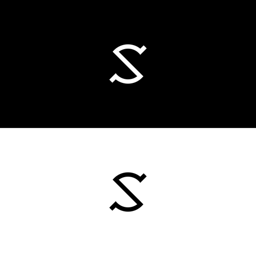 Diseño de JS Monogram Logo de *clara