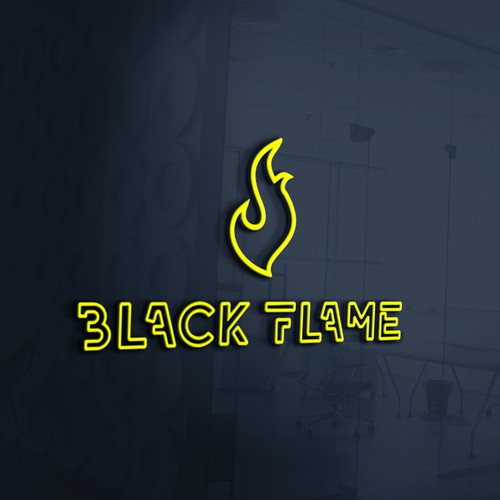 Cool, masculine Logo for company name „Black Flame” Design by Arman_k