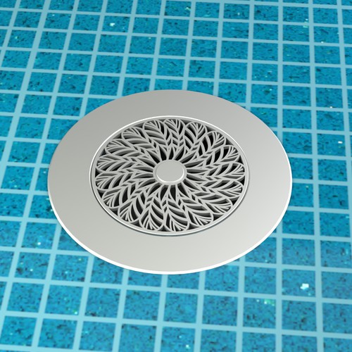 Design the holes pattern for a Shower Drain Design by ANGEL■█