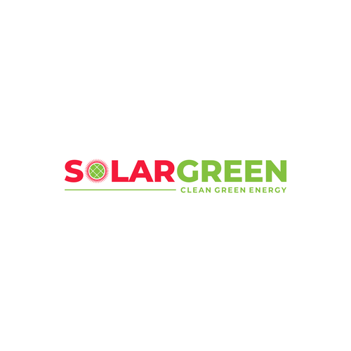 Logo for solar retailer, SolarGreen Réalisé par nutronsteel