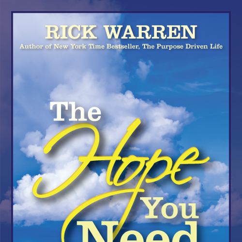 Design Rick Warren's New Book Cover Design by life