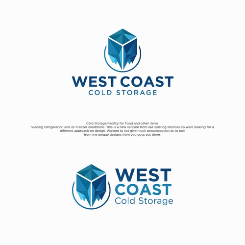 Cold Storage Company Logo (WCCS) Design by Jacob Gomes