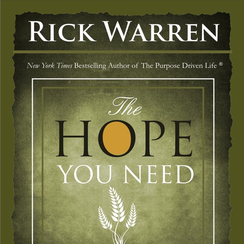Design Rick Warren's New Book Cover Diseño de thedesigndepot2