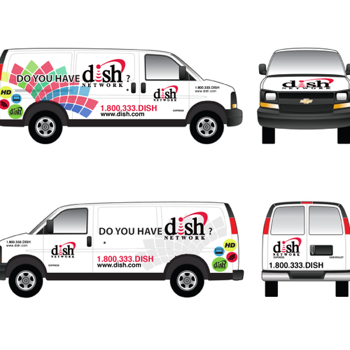 V&S 002 ~ REDESIGN THE DISH NETWORK INSTALLATION FLEET Design réalisé par Signfi