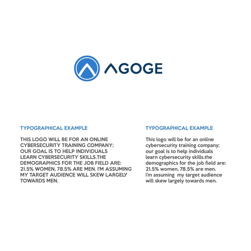 logo for cybersecurity training company with name based on Spartan training "agoge" Design by Edward J. Gomez