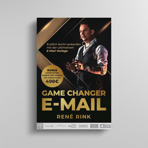 New E-Mail Marketing Best-Seller Books news #1 Cover Design by Rezy