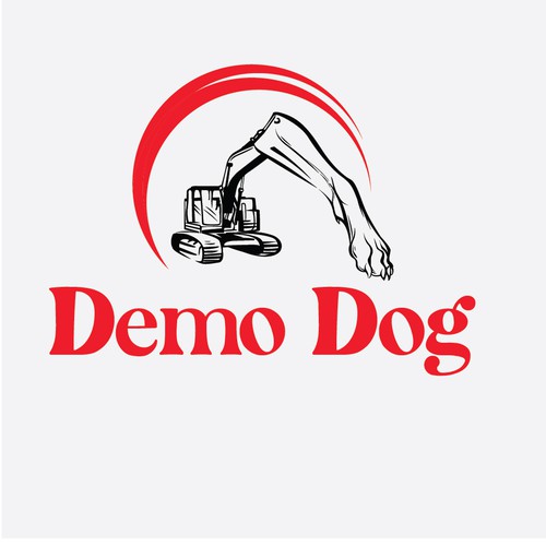 Logo for a brand new demolition company Design by designdesignation