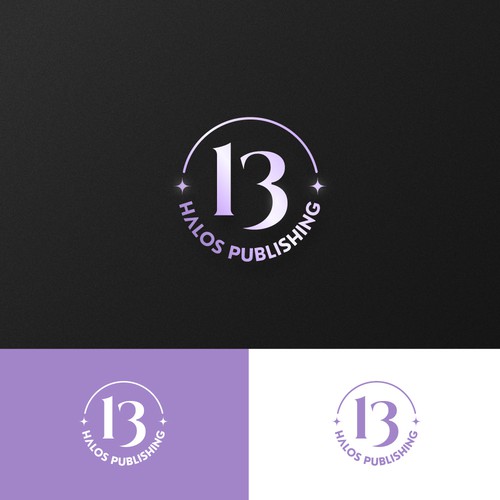13 Halos Publishing logo Diseño de CU4TRO ™