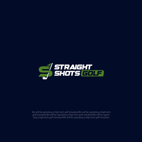 Super cool logo for a high tech golf simulator business Design by JosH.Creative™