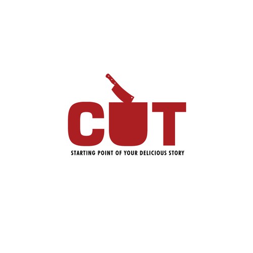 Design creative modern butcher shop logo and slogan Design by FoxCody