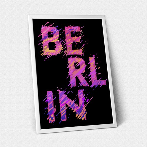 99designs Community Contest: Create a great poster for 99designs' new Berlin office (multiple winners) Design by ANDREAS STUDIO