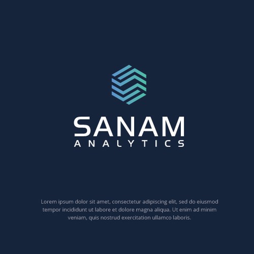 Design a logo for an analytics startup Design by @hSaN