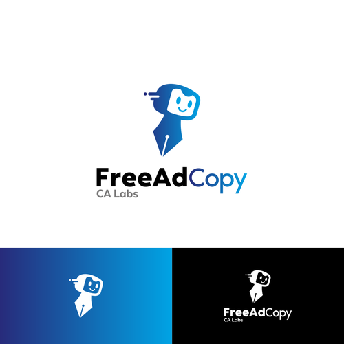 Design sleek logo for AI copywriting app for business owners Design by onder