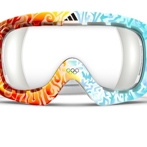 Design adidas goggles for Winter Olympics Design réalisé par Jentilly