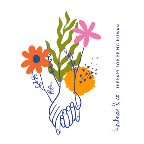 We need a hip, playful design for merch for our therapy practice Design by mrs. nacre