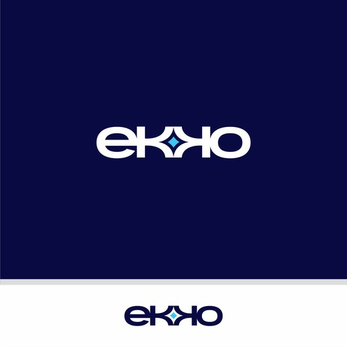 SIMPLE LOGO - ekko Letters then dm after Design by zumiko