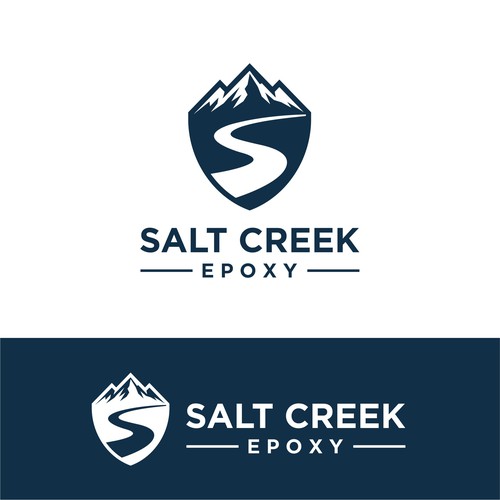 "Salt Creek Epoxy" winning Web page design