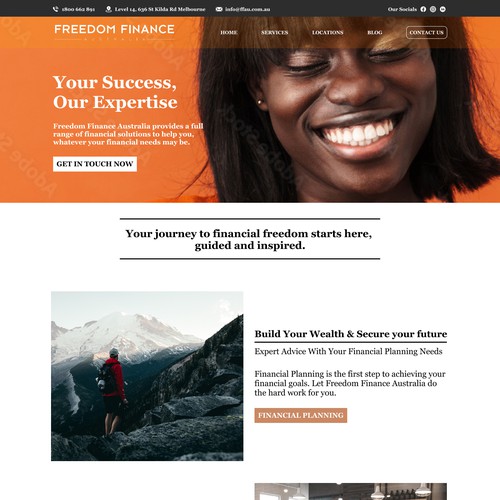 Design Website concept/homepage Design by Labelle.Pope