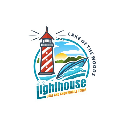 Lighthouse Boat Tours Design by Kheyra_Aulia