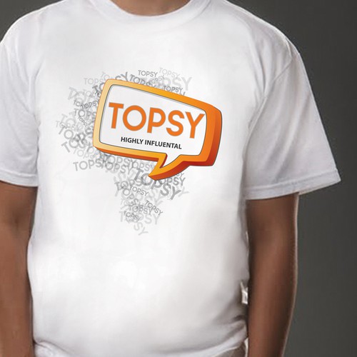 T-shirt for Topsy Design por raftiana