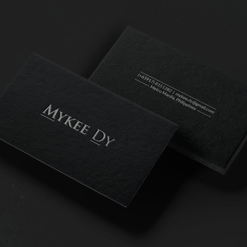 Business Card (Bold, Minimalist, Edgy, Sophisticated, Serious) Business ...