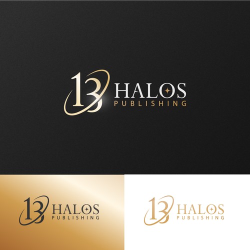 13 Halos Publishing logo Diseño de CU4TRO ™