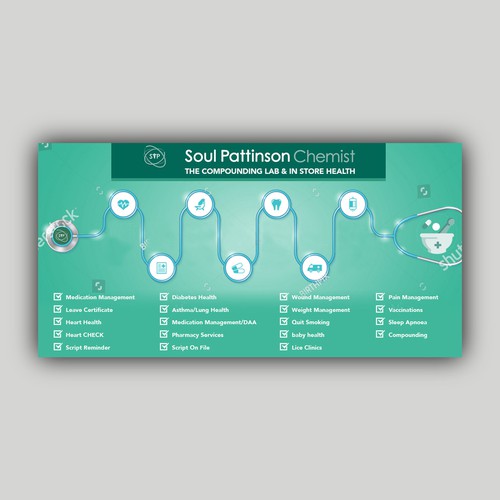 Compounding Pharmacy Signage Design von allMarv