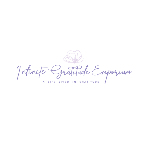 Infinite Gratitude Emporium - a life lived in gratitude Design by MarianaBanana