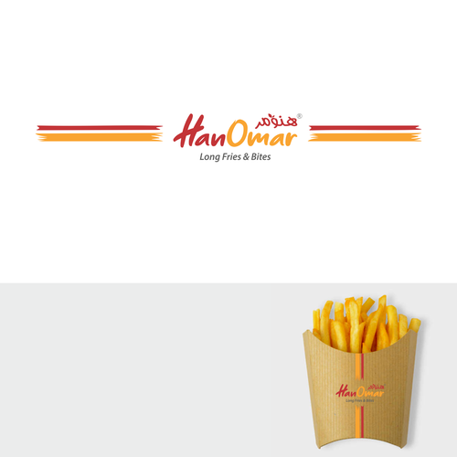 Branding for Fries shop with existing logo Design réalisé par Design, Inc.