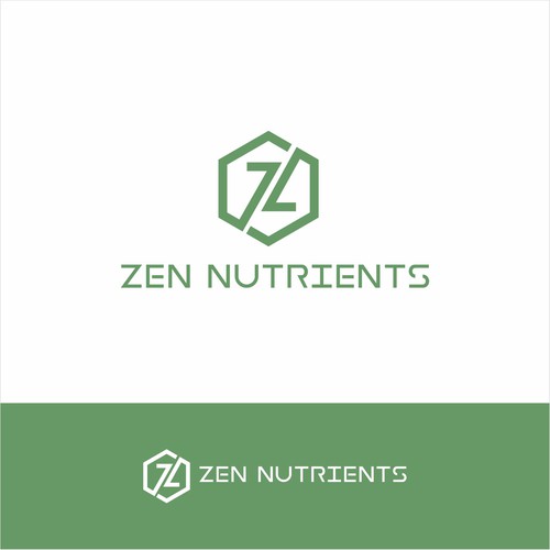 When science and nature collide.....need a modern zen nutrients supplement brand logo. Design by mahesabenar