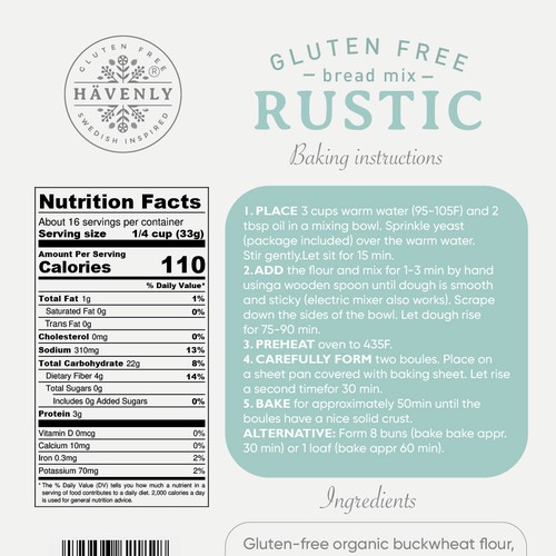 Product label contest entry by nastya.kvas