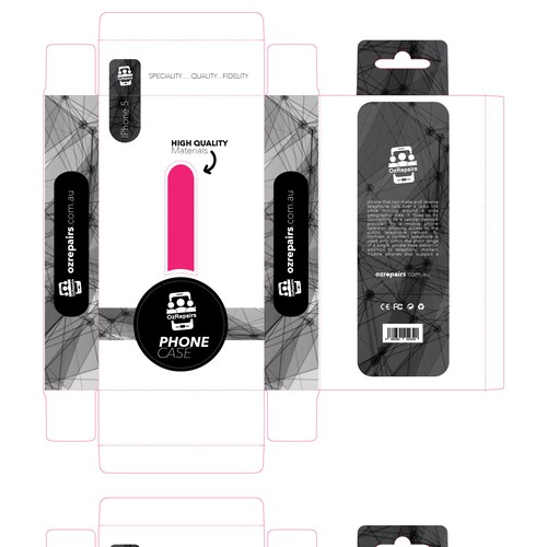 Phone case Retails Packaging Design by Mahmoud Shahin