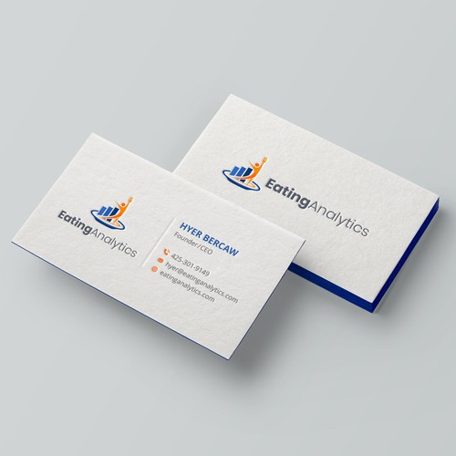 Smart looking business card Design by Design"Glory"